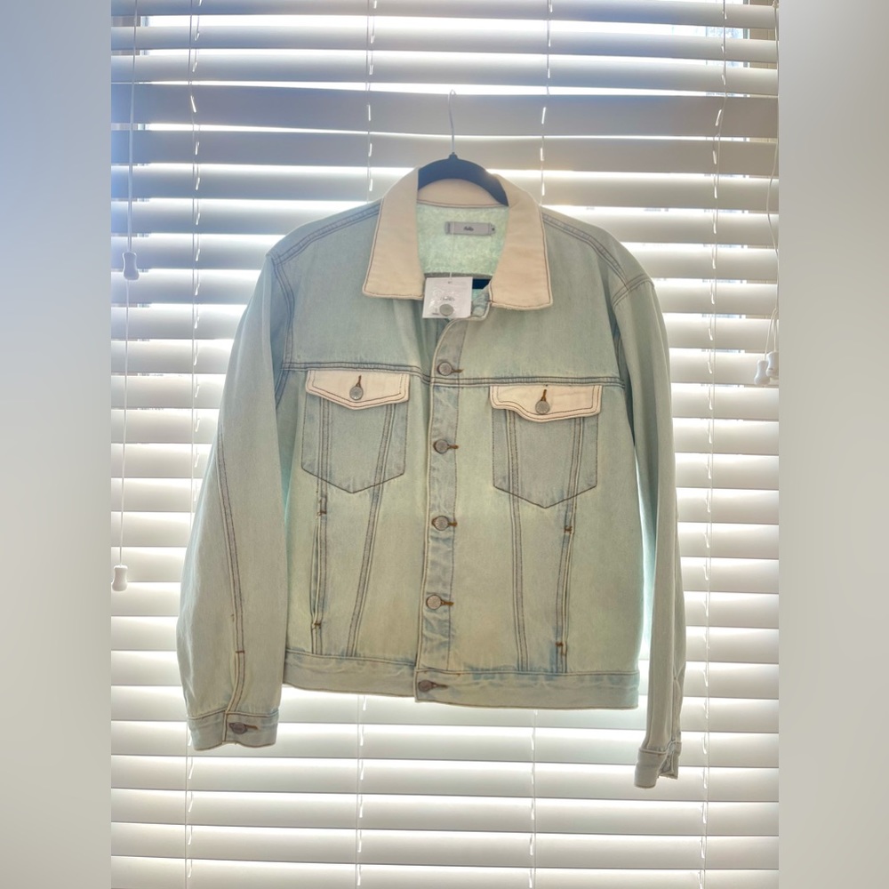 NWT - Adika Carr Oversized Denim Jacket - Size: M